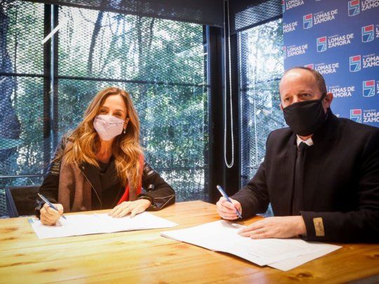 Victoria Tolosa Paz y Martín Insaurralde.