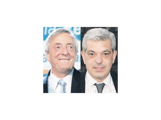 Néstor Kirchner y Julián Domínguez