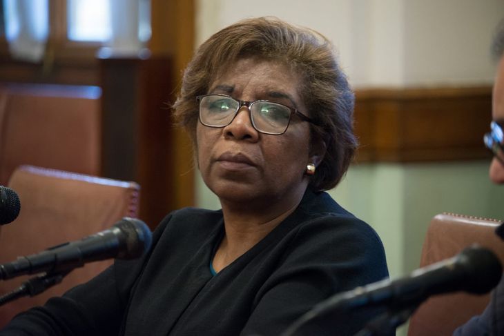 Senadora Gloria Rodríguez. Senadora Gloria Rodríguez.