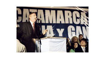 Néstor Kirchner cerró anoche la campaña del FpV, para las elecciones legislativas de Catamarca.