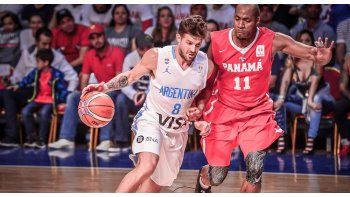 Argentina venció a Panamá sin el capitán Luis Scola. (Foto Prensa FIVB).