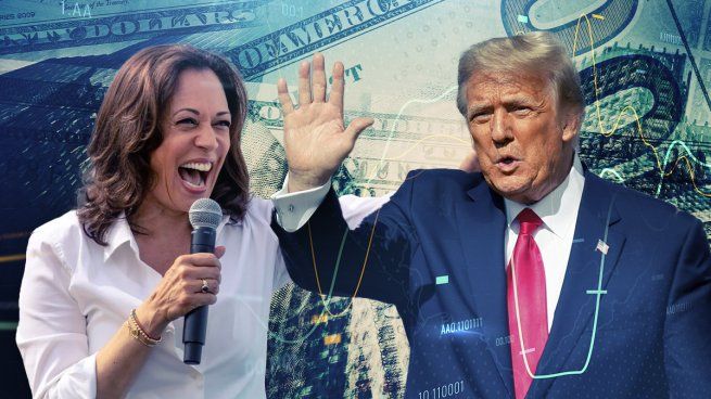 El mercado hace sus apuestas antes del duelo entre Kamala Harris y Donald Trump.&nbsp;