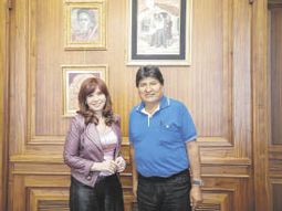 encuentro. Cristina de Kirchner y Evo Morales volverán a encontrarse el lunes en el CCK.