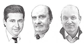 Daniel Angelici y Ricardo Recondo