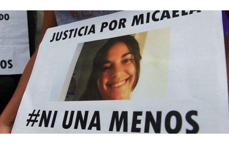 Micaela García, de 21 años, fue asesinada en 2017.