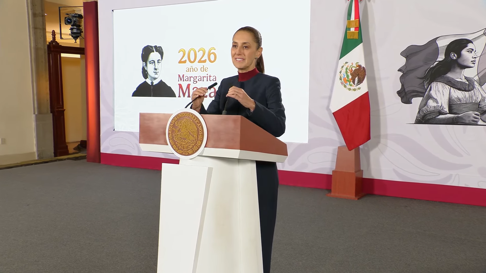 Sheinbaum's August 14 mañanera: peso at 16.98/USD, Tamaulipas hospital tour confirmed