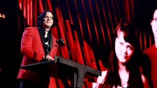 Jack White estuvo presente en la inducción de The White Stripes.