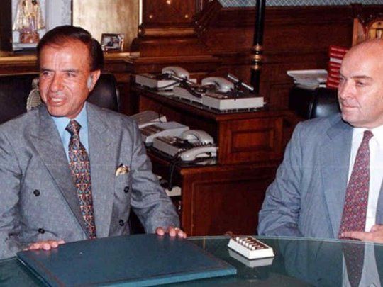 Carlos Menem y Domingo Cavallo.