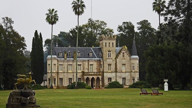 Un castillo histórico en el oeste de la provincia de Buenos Aires.