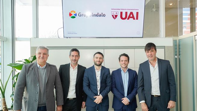 Fernando Grosso, Leandro Librera, Julián Leunda, Ignacio Vivas y Rodolfo De Vicenzi.