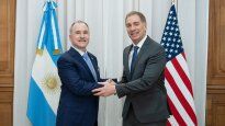 Diego Santilli junto a Peter Lamelas.&nbsp;