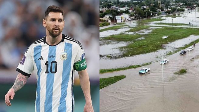 Messi envió sus condolencias a las familias de las víctimas de Bahía Blanca.