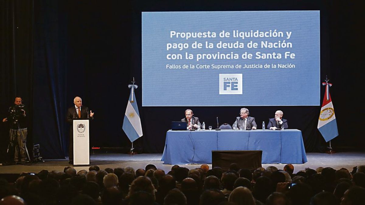 Deuda: Santa Fe ofrece a Nación un plan de pagos