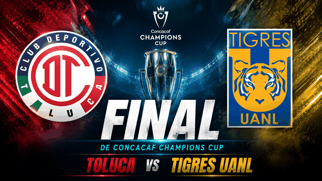 Habrá final 100 por ciento mexicana en la Concachampions 2026. Toluca y Tigres se enfretarán el próximo 30 de mayo en el Nemesio Diez.