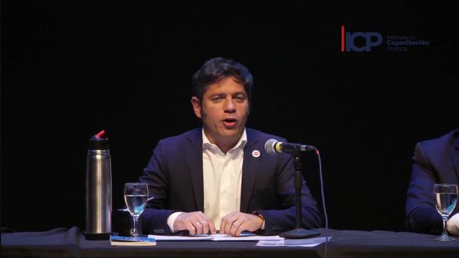 Kicillof le dio la bienvenida a la candidatura de Sergio Uñac.&nbsp;