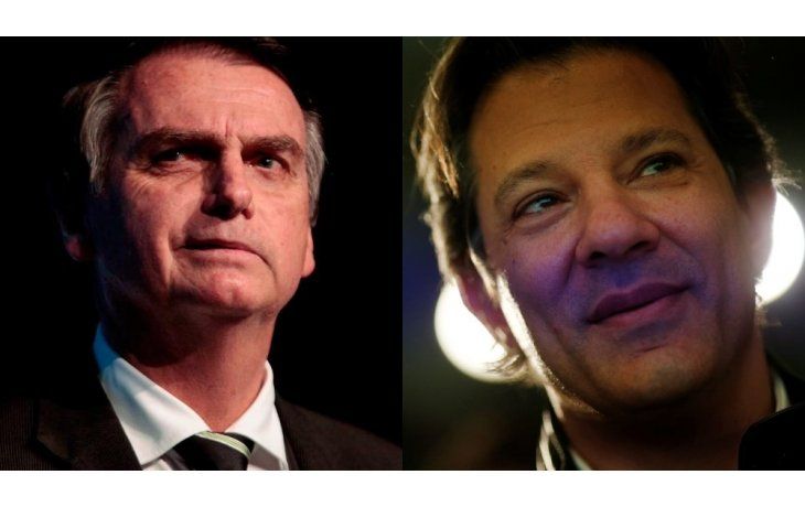 ámbito.com | Jair Bolsonaro y Fernando Haddad.