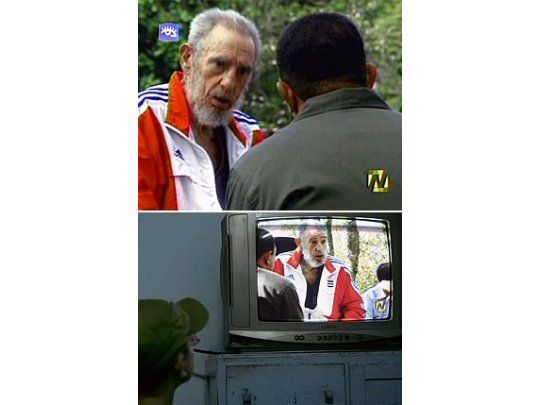 Son las primeras imágenes que se vieron en la isla de Fidel Castro.