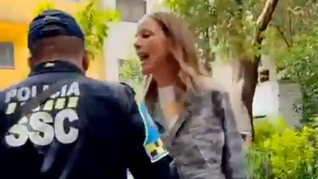 Cuál es la pena o condena que podría recibir Lady Racista por sus insultos racistas e infracciones de tránsito.