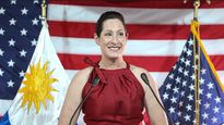 Heide Fulton, embajadora de Estados Unidos en Uruguay.
