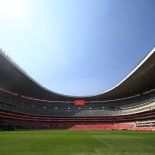 El mítico escenario mexicano se prepara para albergar nuevamente una Copa del Mundo. El mítico escenario mexicano se prepara para albergar nuevamente una Copa del Mundo.