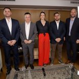 Cómo gestionar en momentos de crisis y la adaptación al cambio de paradigma fueron los ejes del panel de cierre de la Cita de CEOs de Ámbito Debate. Cómo gestionar en momentos de crisis y la adaptación al cambio de paradigma fueron los ejes del panel de cierre de la Cita de CEOs de Ámbito Debate.