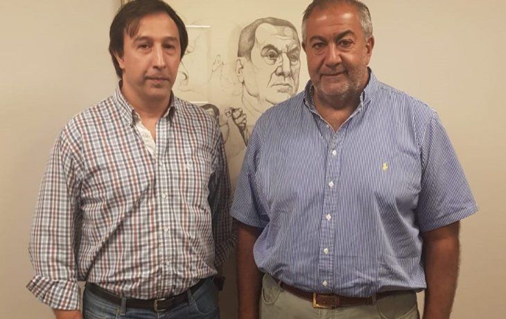 Leandro Nazarre y Héctor Daer.
