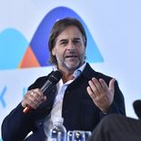 Durante su intervención en el foro empresarial, Lacalle Pou trazó una lectura sobre la conducta del votante