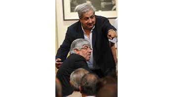 Julio Piumato y Hugo Moyano
