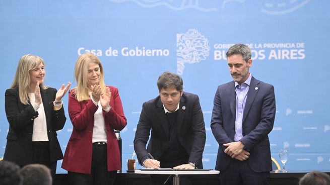 Axel Kicillof firmó 10 acuerdos estratégicos con el Consejo Federal de Inversiones.