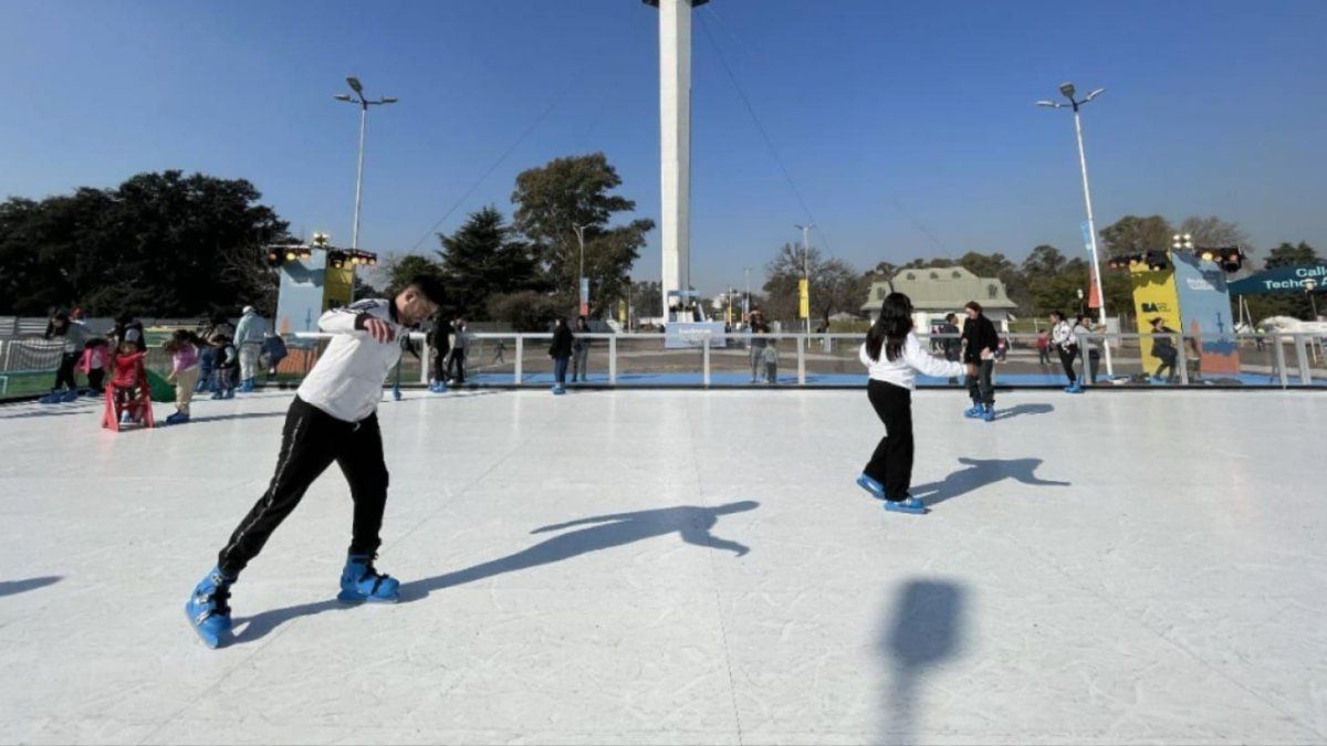 Winter holidays: Buenos Aires Winter Park arrives and will have a free skating runway