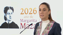 Claudia Sheinbaum en la Mañanera de este miércoles.