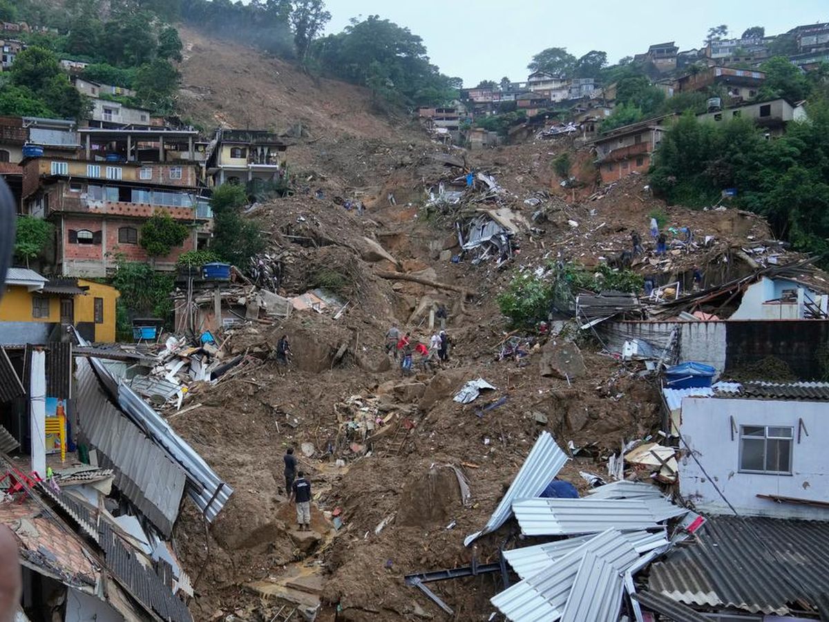 Río de Janeiro: un fuerte temporal deja al menos 58 muertos en Petrópolis