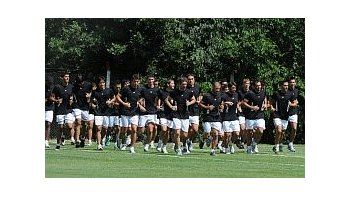 Estudiantes retomó los entrenamientos en City Bell.