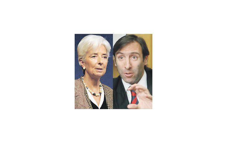 ámbito.com | Christine Lagarde y Hernán Lorenzino