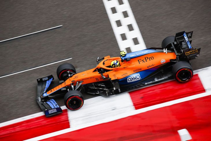 Lando Norris dominó de principio a fin en Singapur. Lando Norris dominó de principio a fin en Singapur.