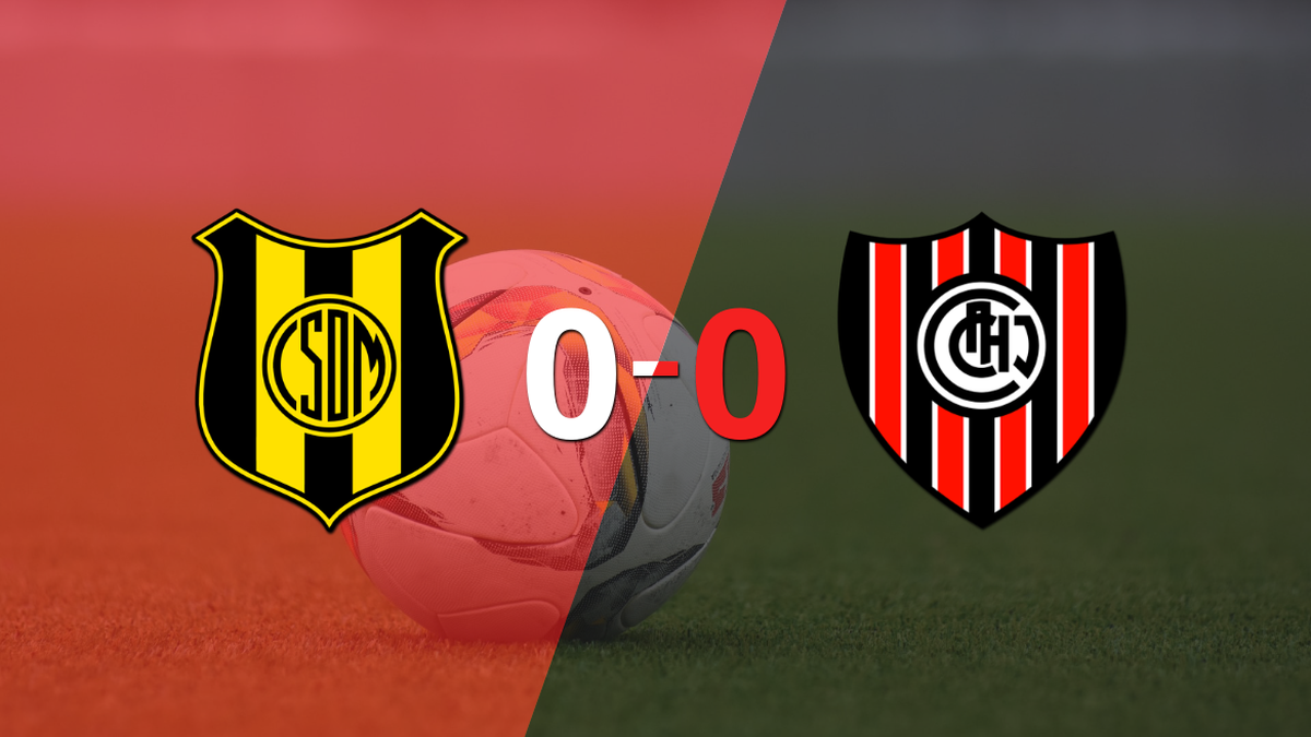 Dep. Madryn and Chacarita equalized without goals on the scoreboard
