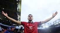 Bajrami anotó el gol más rápido de la historia de la Eurocopa.