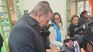 Álvaro Delgado called on people to vote at the close of election day. Álvaro Delgado called on people to vote at the close of election day.