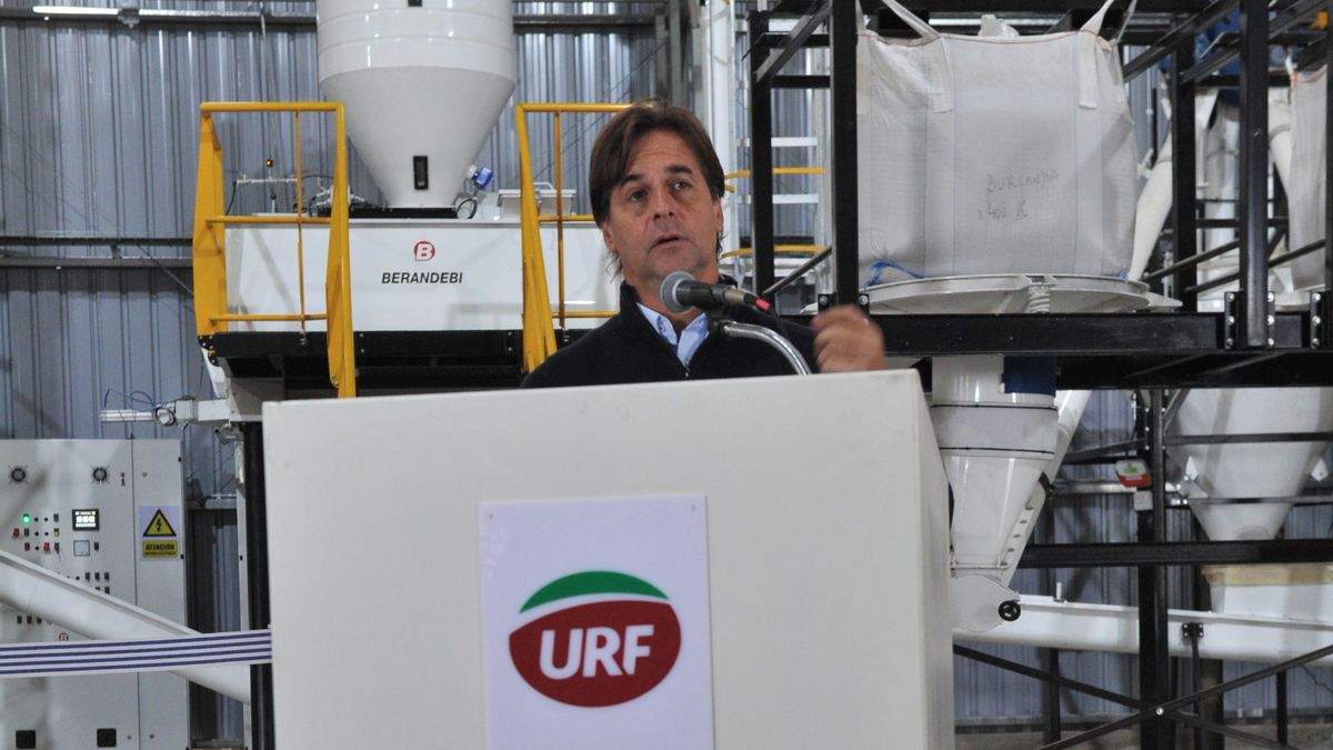 Lacalle Pou asked for an irrigation policy and clarified that the water is guaranteed