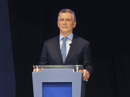 El presidente Mauricio Macri cuestionó a su contrincante, Alberto Fernández.