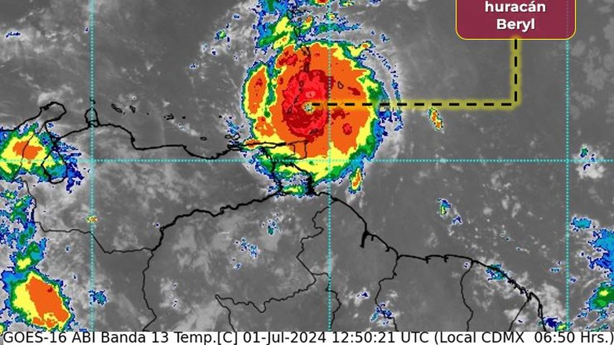 La Trayectoria Del Huracán Beryl Qué Día Tocará Tierra En México Y Qué Estados Afectará 3621