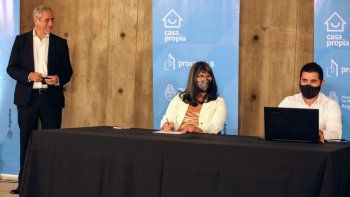 Jorge Ferraresi presidió un nuevo sorteo de Procrear II.
