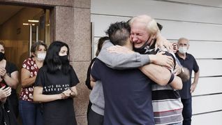 Familiares y amigos despidieron al kiosquero asesinado en Ramos Mejía