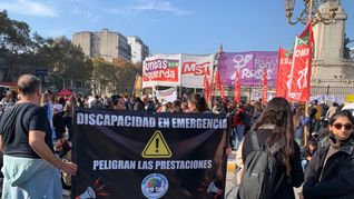 Organizaciones vuelven a marchar por la ley de Emergencia en Discapacidad.