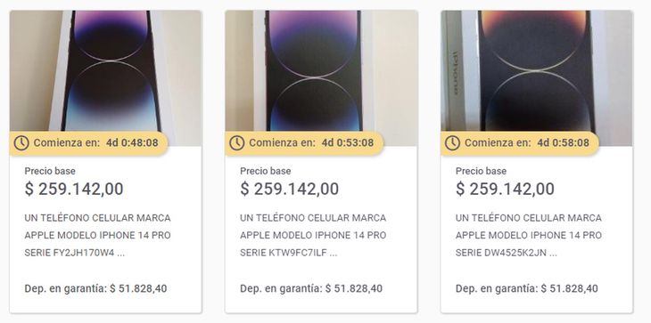 AFIP - Aduana subastará artículos nuevos, sin uso, en caja original y sin cargador. AFIP - Aduana subastará artículos nuevos, sin uso, en caja original y sin cargador.