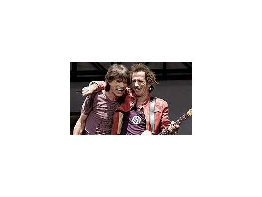 Mick Jagger y Keith Richards