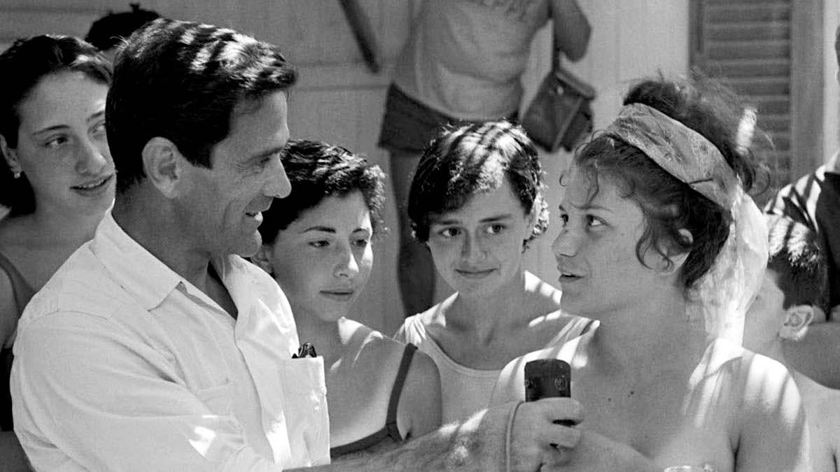 When Pasolini came out to ask about sexuality with a microphone