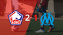 lille took all 3 points at home by beating olympique de marseille 2-1 lille took all 3 points at home by beating olympique de marseille 2-1