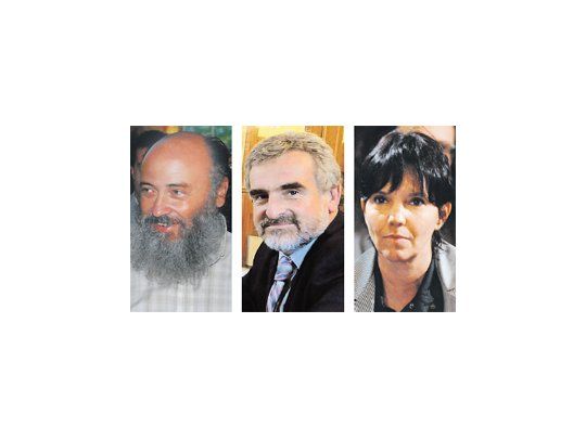 Emilio Pérsico, Agustín Rossi, Mercedes Marcó del Pont