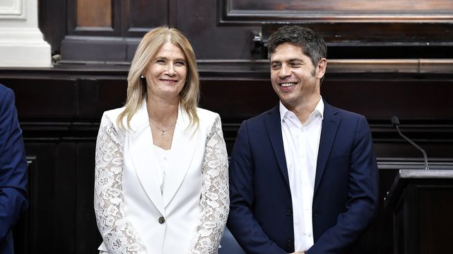 Magario y Kicillof en la Apertura de Sesiones Ordinarias de la Legislatura bonaerense.&nbsp;